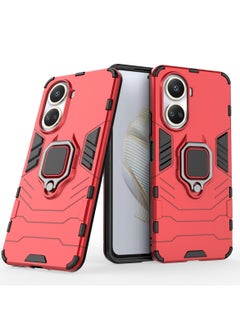 Buy Compatible With Huawei Nova 10 SE Black Panther Back Cover (Red) in Egypt