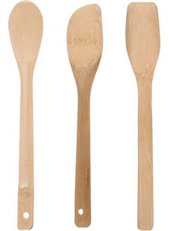Buy Wooden Spoons For Cooking Wood Kitchen Utensil Set - 3 Pcs in Egypt