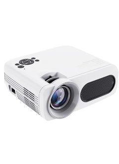 اشتري Portable Projector, 8k Video HD Resolution Smart Projector With With 1400 Lumens, USB Mini Outdoor Movie Projector, Led Video Smart Home Theater Projectors For Home Office, (1pc, White 5) في السعودية