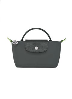 Buy Longchamp Women's Classic Fashion Versatile Mini Makeup Bag, Handbag, Shoulder Bag, Handheld Small Bag Graphite Grey in UAE