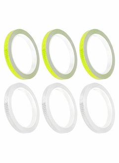 Buy Reflective Tapes 6 Rolls Safety Warning Stickers Waterproof Outdoor Bicycle Rim Reflector Tape Thin Sticker for Bikes Helmets Bicycles Motorcycle Decoration in UAE