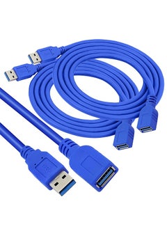 Buy 1.5M USB Extension Cable USB 2.0 Male to Female Extension Cable High Speed Extension Cable Data Transfer for Keyboard, Mouse, Flash Drive, Hard Drive, Printer and More in Egypt