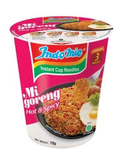 Buy Indomie Hot And Spicy Instant Cup Noodles 70g in UAE