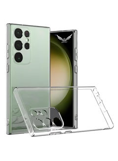 Buy Samsung Galaxy S24 Ultra Case 6.8 inch Soft Flexible TPU Shockproof Transparent Slim Fit Protective Back Cover for Samsung Galaxy S24 Ultra in UAE