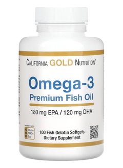 اشتري Omega-3 With Premium Fish Oil - 100 Softgels في السعودية