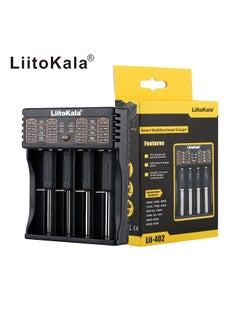 Buy Lii-402 Battery Charger, 1.2V 3.2V 3.7V 3.65V A Aaa Charger Lithium Battery For Camcorder Nimh For Battery Smart 18650 10440 16340 in Saudi Arabia
