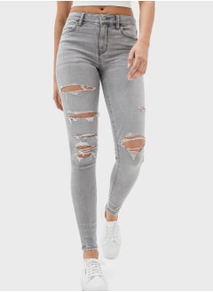 Buy High Waist Jeggings in UAE