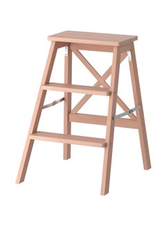 Buy Stepladder, 3 steps, beech, 63 cm in Saudi Arabia