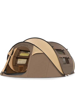 Buy Family Camping Tent Large Picnic Tent Automatic Open Sunproof Rainwater Tent for 4 Person Sleeping 8 Person Sitting in Saudi Arabia