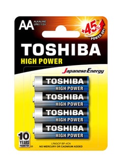 Buy Toshiba High Power LR 06 AA  4 in UAE