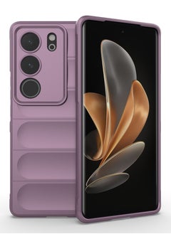 Buy GOLDEN MASK Compatible With Vivo V29/Vivo V29 Pro Magic Case ShockProof (Purple) in Egypt