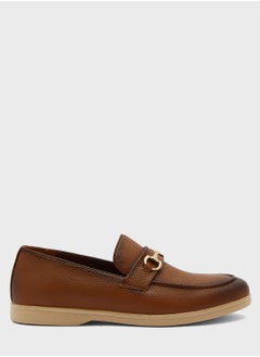 Buy Faux Leather Formal Slip Ons in UAE