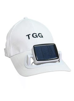 Buy Solar fan hat, sports outdoor hat, baseball cap with fan. in Saudi Arabia