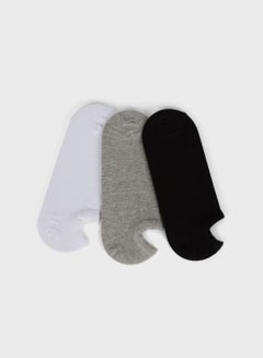 Buy 3 Pack Assorted Ankle Socks in UAE