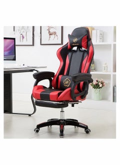 Buy Gaming Chair Ergonomic Racing Style PC Computer Desk Office Chair - 360 Swivel Integrated Lumbar Support Headrest Adjustable Height Recline Tilt Control in Saudi Arabia