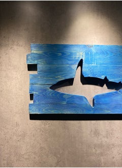 اشتري Wood Shark Wall Hanging في مصر