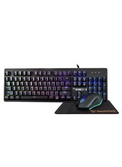 Buy P1B 3 IN 1 COMBO - RGB Gaming Keyboard, Blue Switch - RGB Mouse with Optical Sensor 3,200 DPI - Mouse Pad 24 X 18 CM in Egypt