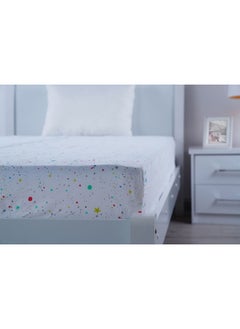 اشتري Starry Night Fitted Sheet Multicolour 120x200+33 cm في الامارات