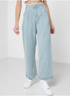 Buy High Waist Mom Jeans in Saudi Arabia