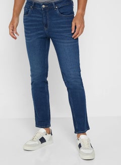 Buy Slim Fit Washed Jeans in UAE