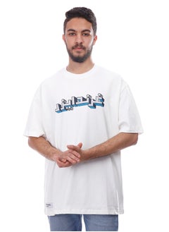 Buy Coup - Printed relaxed Fit T-Shirt in Saudi Arabia