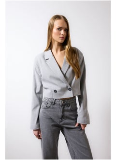 Buy Woman Cropped Fit Blazer in Egypt