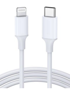 Buy Apple iPhone Charger Cable 1M[MFi Certified] USB C to Lightning Cable Fast Charging Power Delivery PD 20W iPhone Cable for iPhone 14/14 Pro/14 Plus/14 Pro Max, iPad Pro, iPhone 8-13 All Series in Saudi Arabia