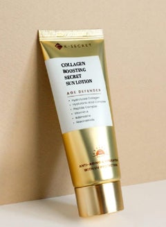Buy Ksecret Collagen Boosting Secret Sun Lotion 60Ml/2.03Fl.Oz. ; Korean Skincare ; Fragrance Free Face Sunscreen For Wrinkle Care Spf 50+ Pa++++ Face Suncream Uv Protector in UAE