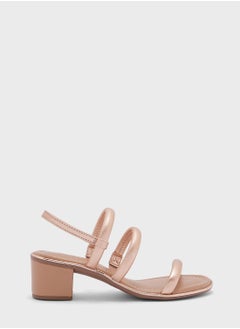 اشتري Charlie Multi Strap Mid Heel Sandals في الامارات