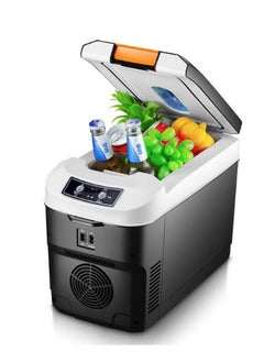 Buy 12L Mini 12V Car Refrigerator,Heat Fridge Warming and Cooling Vehicle Cooler Warmer 22 x 44.5 x 31cm in Saudi Arabia