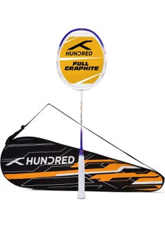 Buy POWERTEK 1000 PRO Graphite Strung Badminton Racket (84g, Maximum String Tension - 32lbs) in Saudi Arabia