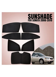 Buy SONATA 2006-2010 High Quality Car Sunshade All Side Sunshade UV and Heat Protection Front Back Sides Sun Shades] in Saudi Arabia