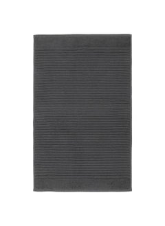 Buy Bath Mat Dark Grey 50X80 Cm in Saudi Arabia