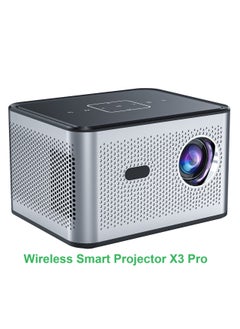 اشتري Wireless Smart Projector X3 Pro H713 HD Bluetooth Projector Portable Electric Focus + 4-Point Keystone Correction في الامارات