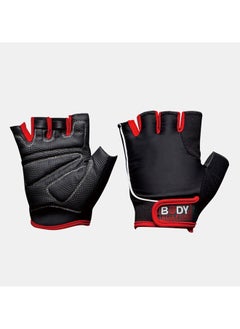 اشتري Bods Training Gloves Blk/Red P10 في الامارات