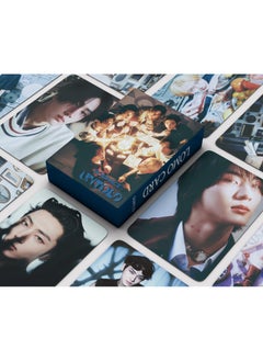 Buy 55 Piece ENHYPEN New Album ROMANCE : UNTOLD Lomo Card（Blue） in Saudi Arabia