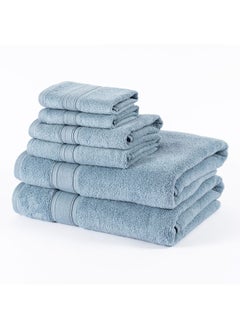 Buy Broyhill 6-Pack Towel Set, Ashley - 435 Gsm in UAE