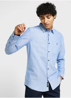 اشتري Thomas Scott Classic Slim Fit Opaque Pure Cotton Casual Shirt في الامارات