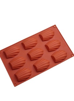 اشتري Silicone Sea Shell Mold Baking Mould Shell Shape Silicone Mold for Chocolate, Soap, Candle, Fondant Birthday Cake Decoration and Jelly في السعودية