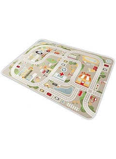 Buy Children's Carpet Play Mat with Rubber Backing, Fun Cover Blanket - Ideal Gift for Kids' Bedroom or Playroom in Saudi Arabia