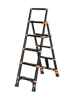 اشتري Imported telescopic aluminum ladder with adjustable parts – 5 steps ladder /YT-AT-B5 في مصر