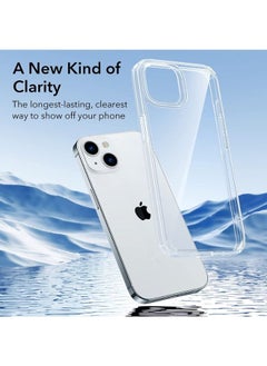 اشتري Ultra Hybrid Mag compatible with MagSafe designed for iPhone 14 Plus case cover - White bumper في الامارات