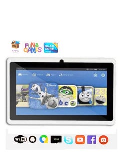 Buy Kids Android Tablet C704 7" Smart Wifi Tab For Kids With 4GB RAM 64GB ROM Dual-Core Processor Supported Wifi and Bluetooth - white in UAE