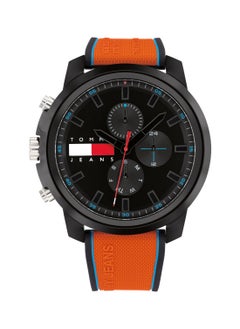 Buy Round Analog Men's Black Case Wrist Watch - 1710583 in UAE