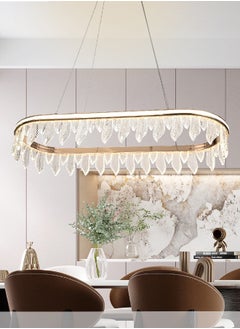 Buy modern chandelier with 3 LED lights - 6013 - L800*300 in Saudi Arabia