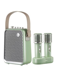 Buy Divoom Songbird Karaoke Bluetooth Speaker - Portable and Fun Audio - Green in UAE