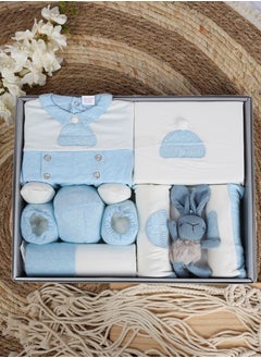 Buy A set of 10 baby clothes with a doll suitable for newborns in Saudi Arabia