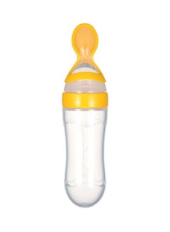 Buy Ultra-Soft Silicone Body Baby Food Dispensing Spoon With Special Head And Dust Cover in UAE