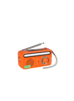 Buy Reliable Solar Emergency Rechargeable Hand Crank Radio Lightweight And Compact Emergency LED Flashlight in Saudi Arabia