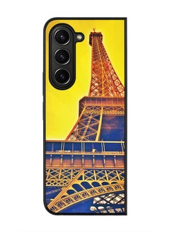 اشتري Rugged Black edge case for Samsung Galaxy Z Fold5, Slim fit Soft Case Flexible Rubber Edges Anti Drop TPU Gel Thin Cover -  Paris Heights في الامارات